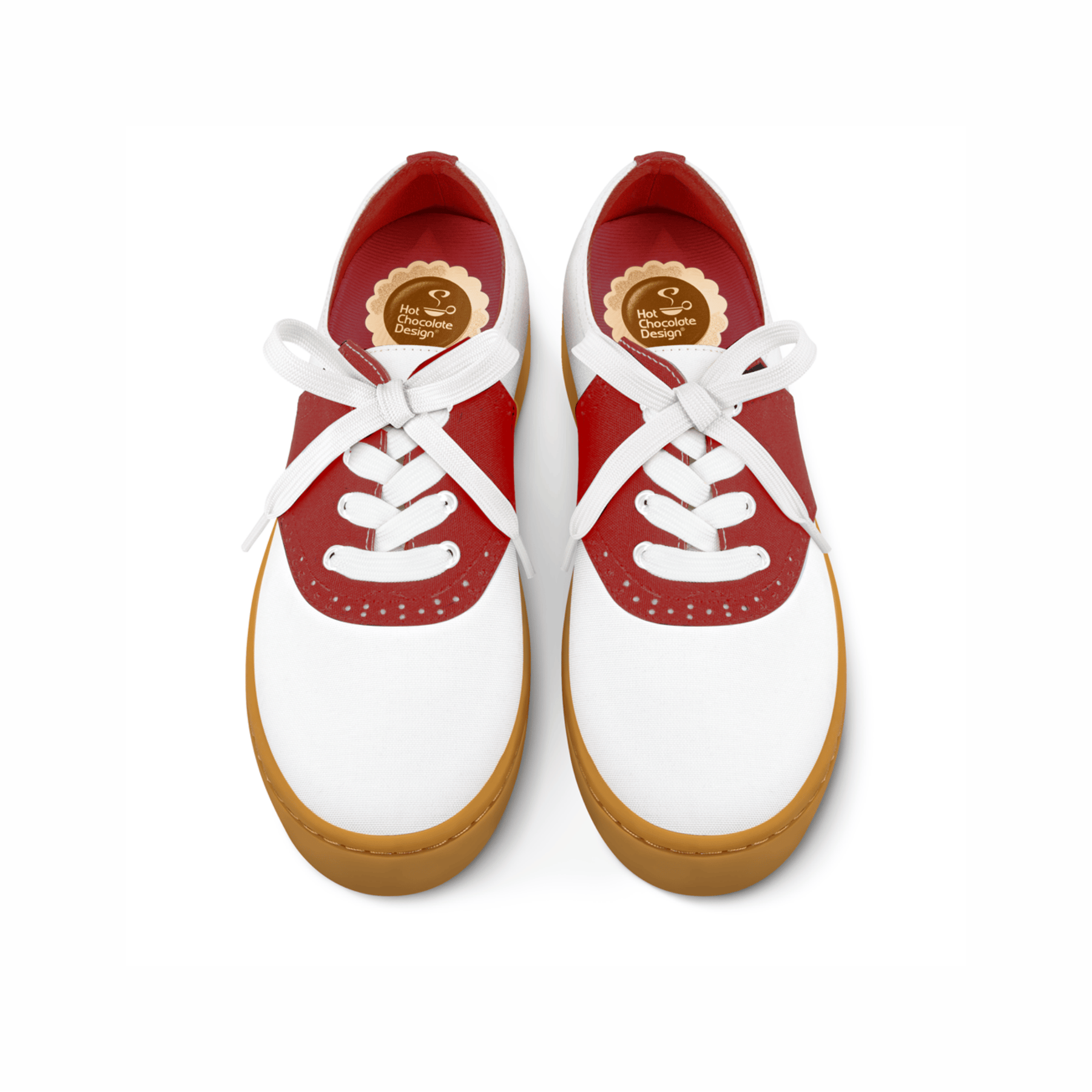 Saddle Red Casual Sneaker