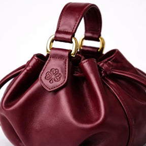 Lunaire Smooth Leather Crossbody Bag