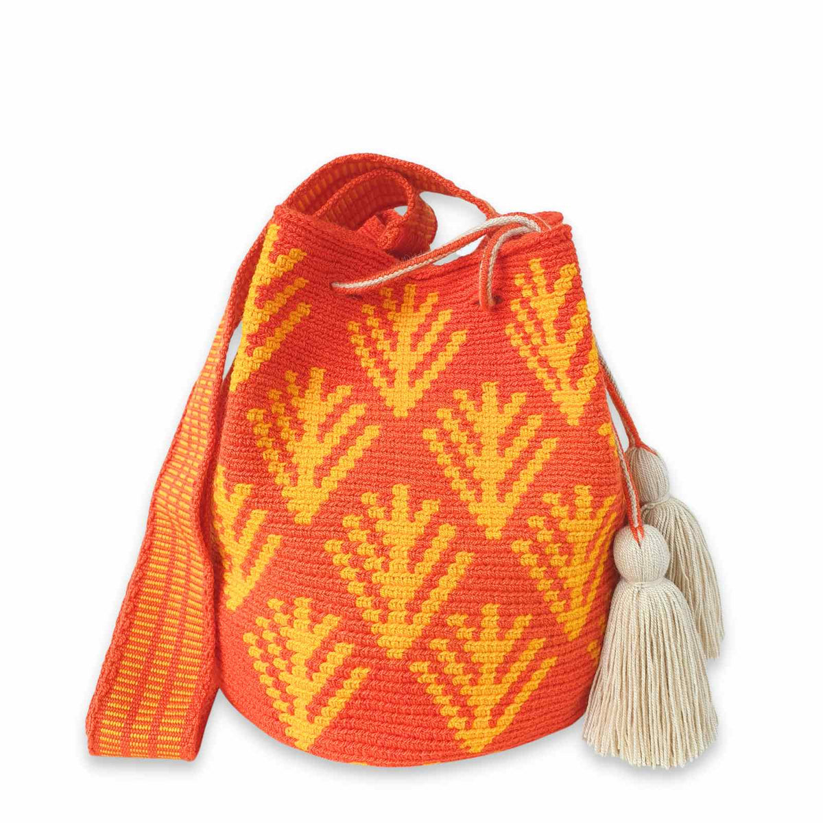 Palma Wayuu Bag (Saffron)