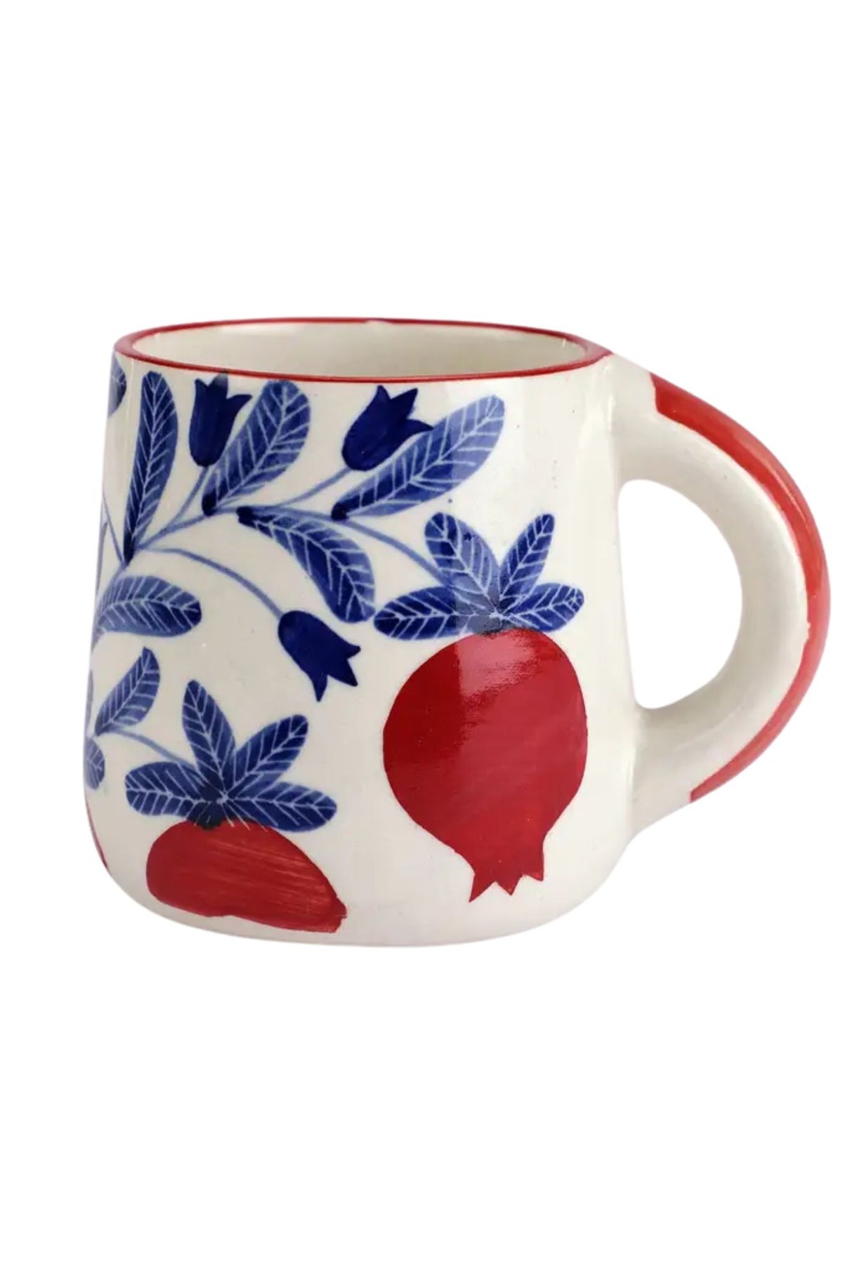 Anaar Coffee Mug- Red, 3.5 X 3 Inches (set Of 2)