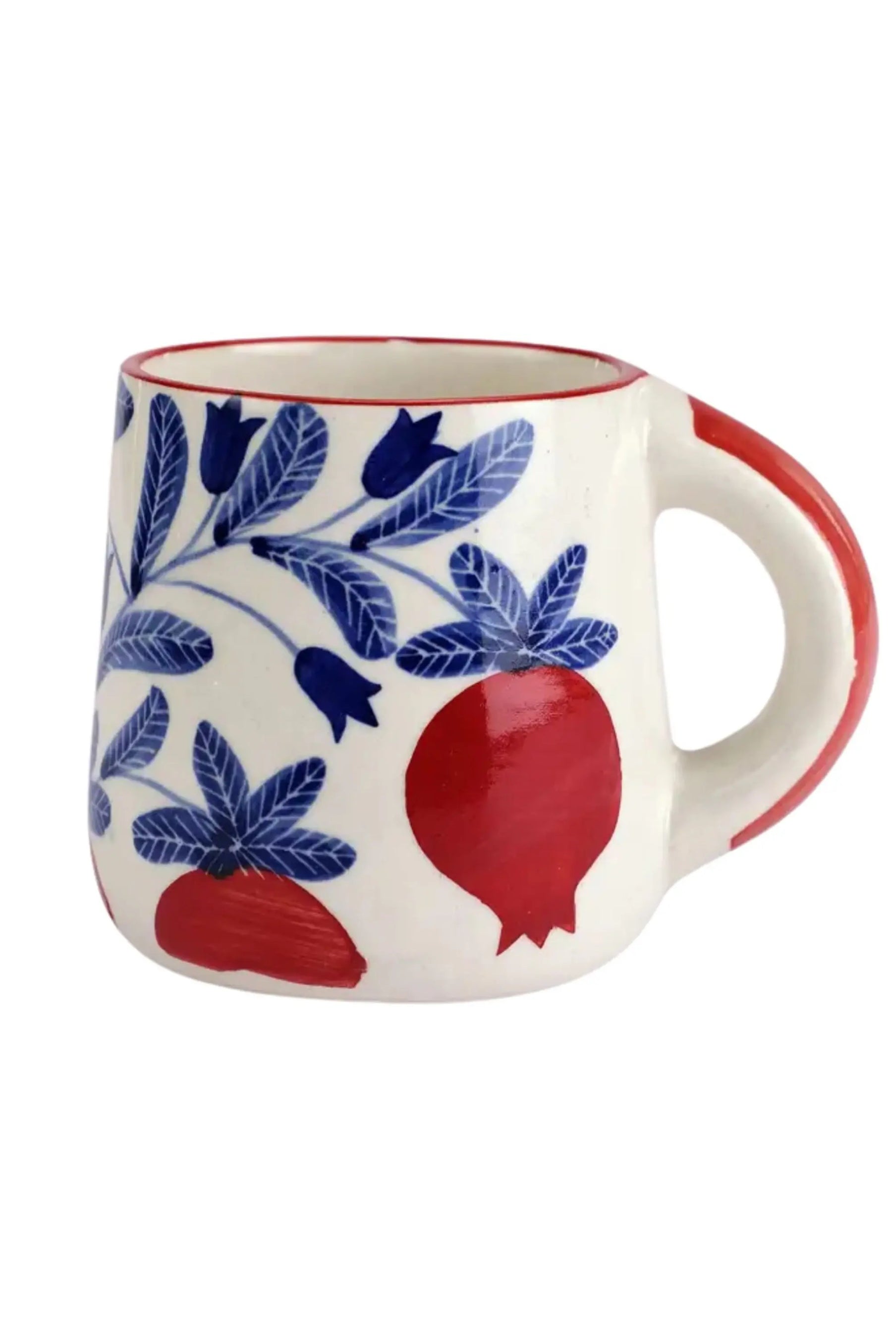 Anaar Coffee Mug- Red, 3.5 X 3 Inches (set Of 2)