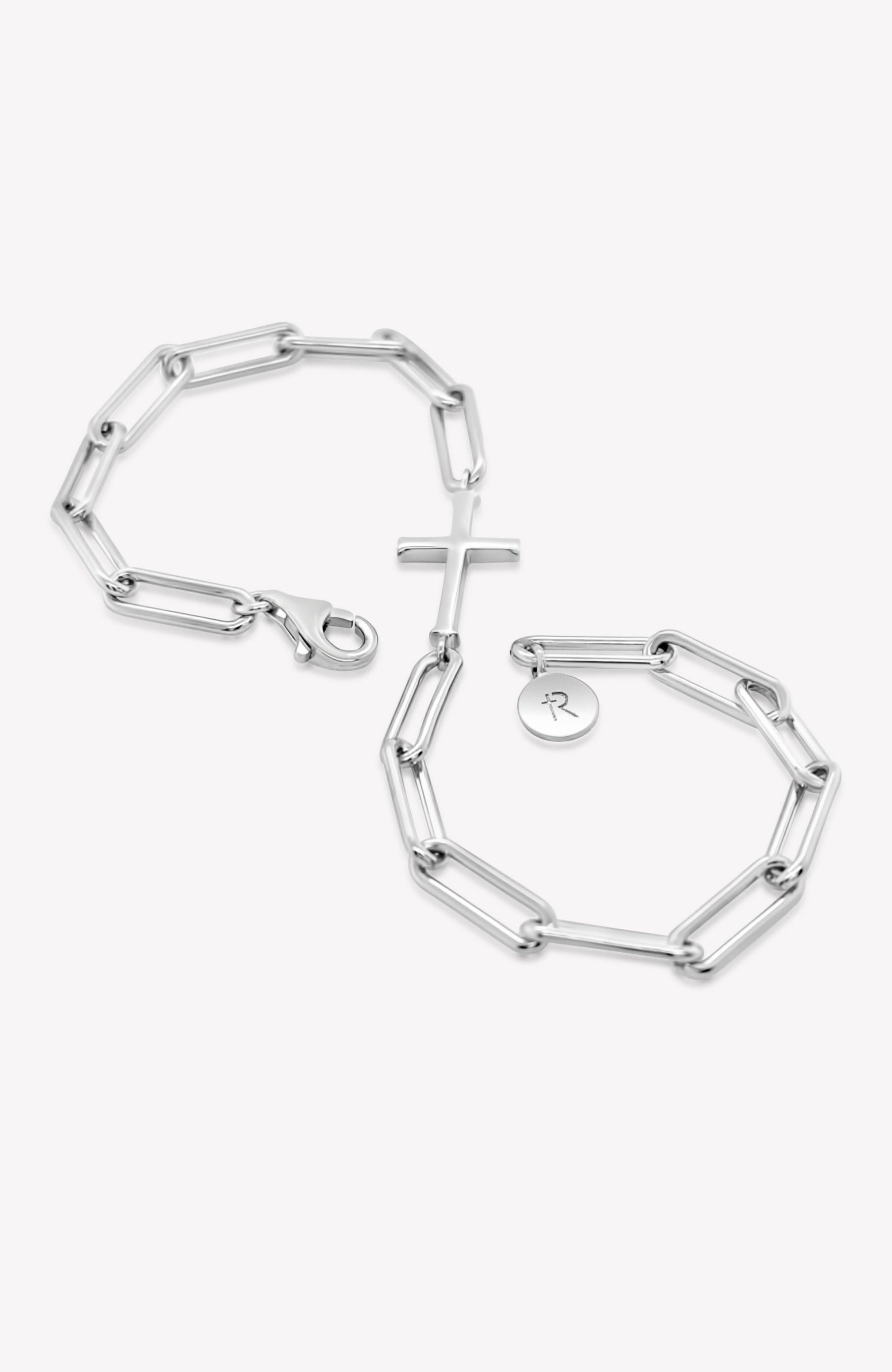 Chain Breaker Cross Bracelet