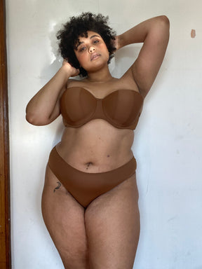 Curvy Kate Luxe Strapless Bra Caramel