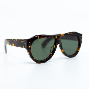 Otto Sunglasses with Tortoise Frame & Green Lens | Taxxon X Cruzada Special Edition