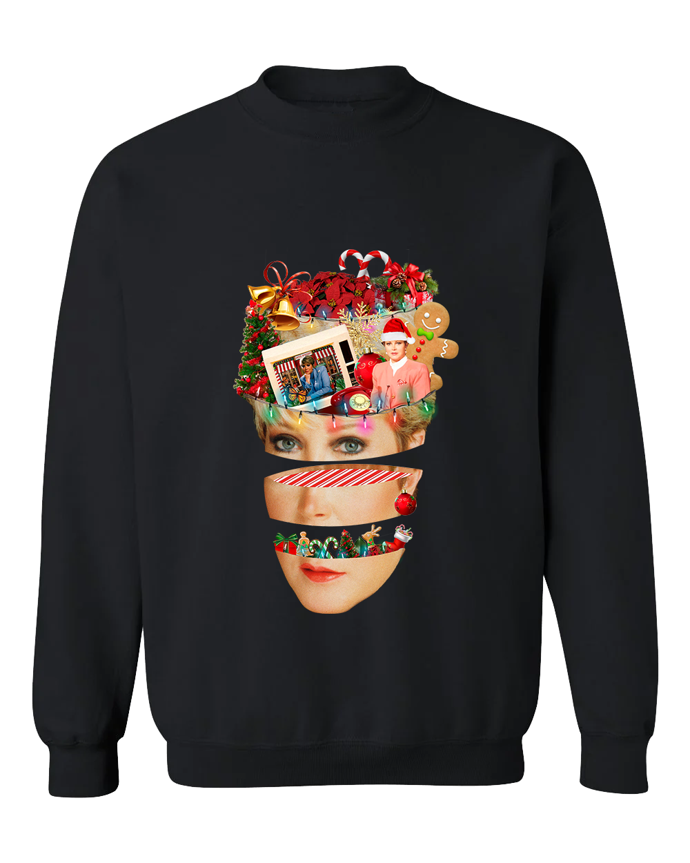 Lolita "Collage" Navideña  | Crewneck