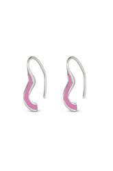 Sahab Color Mini Hoops - Silver