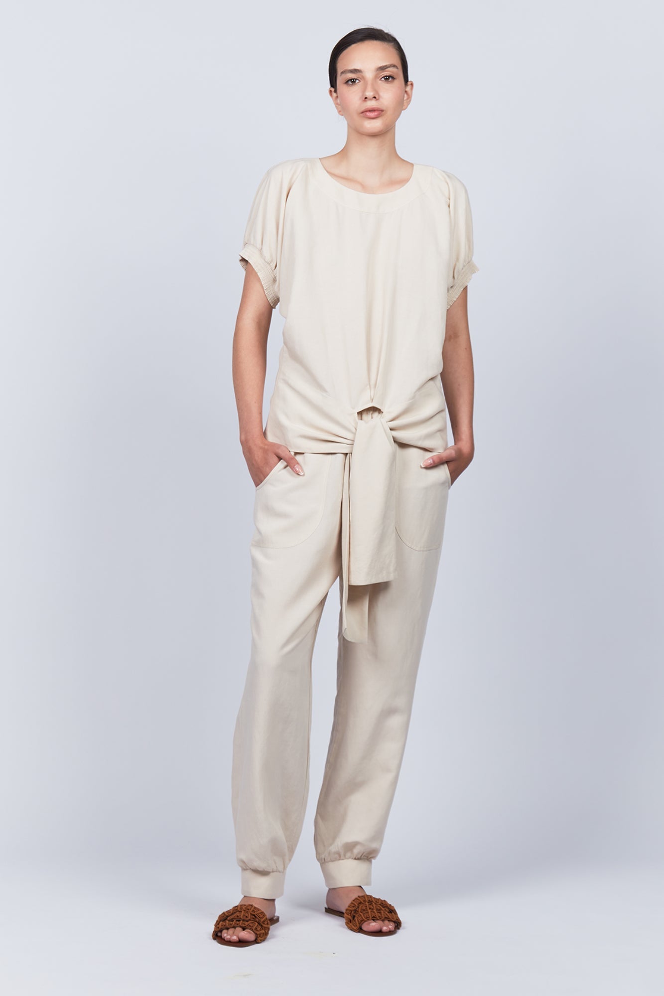 Shelby Blouse | Ecru