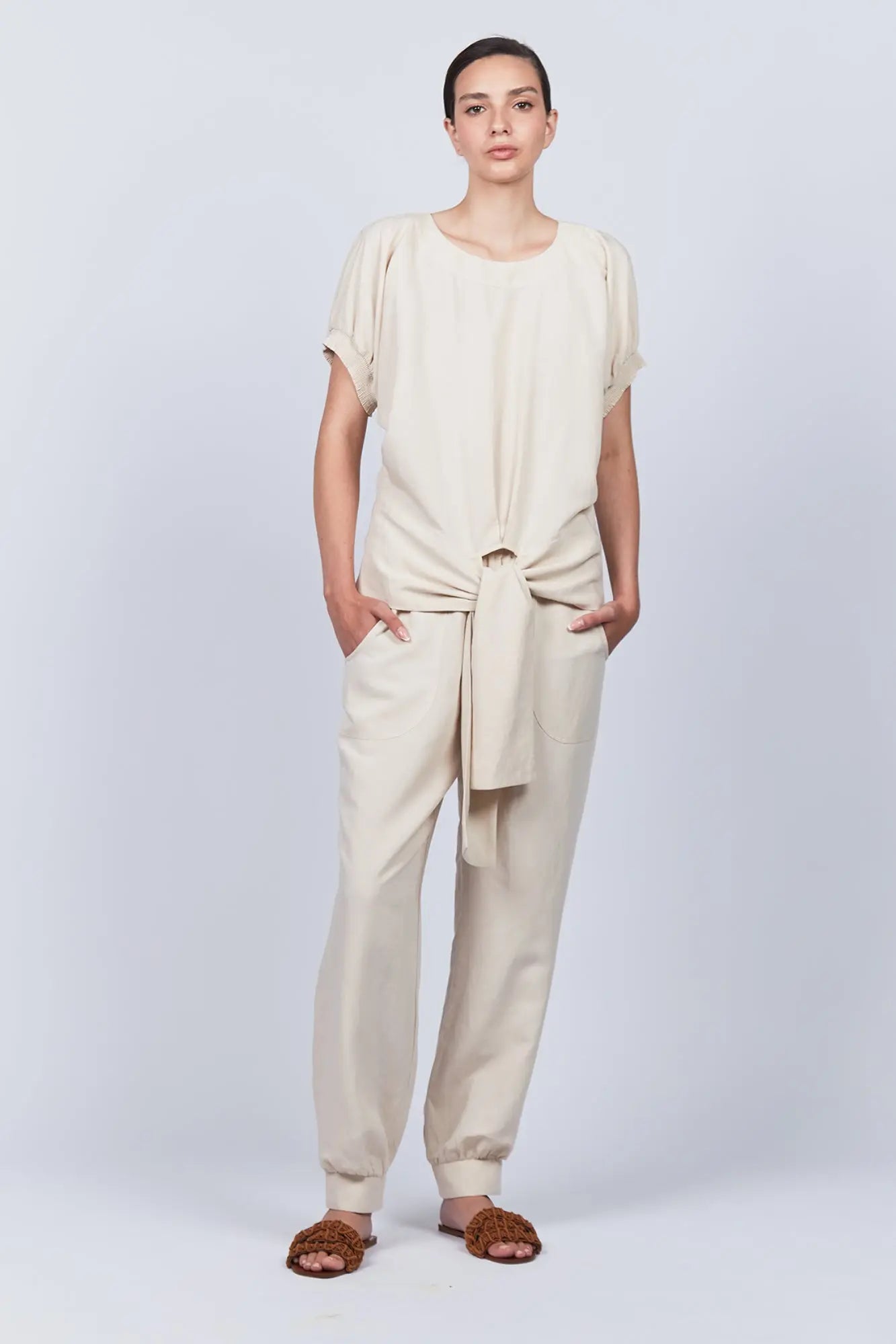 Shelby Blouse | Ecru