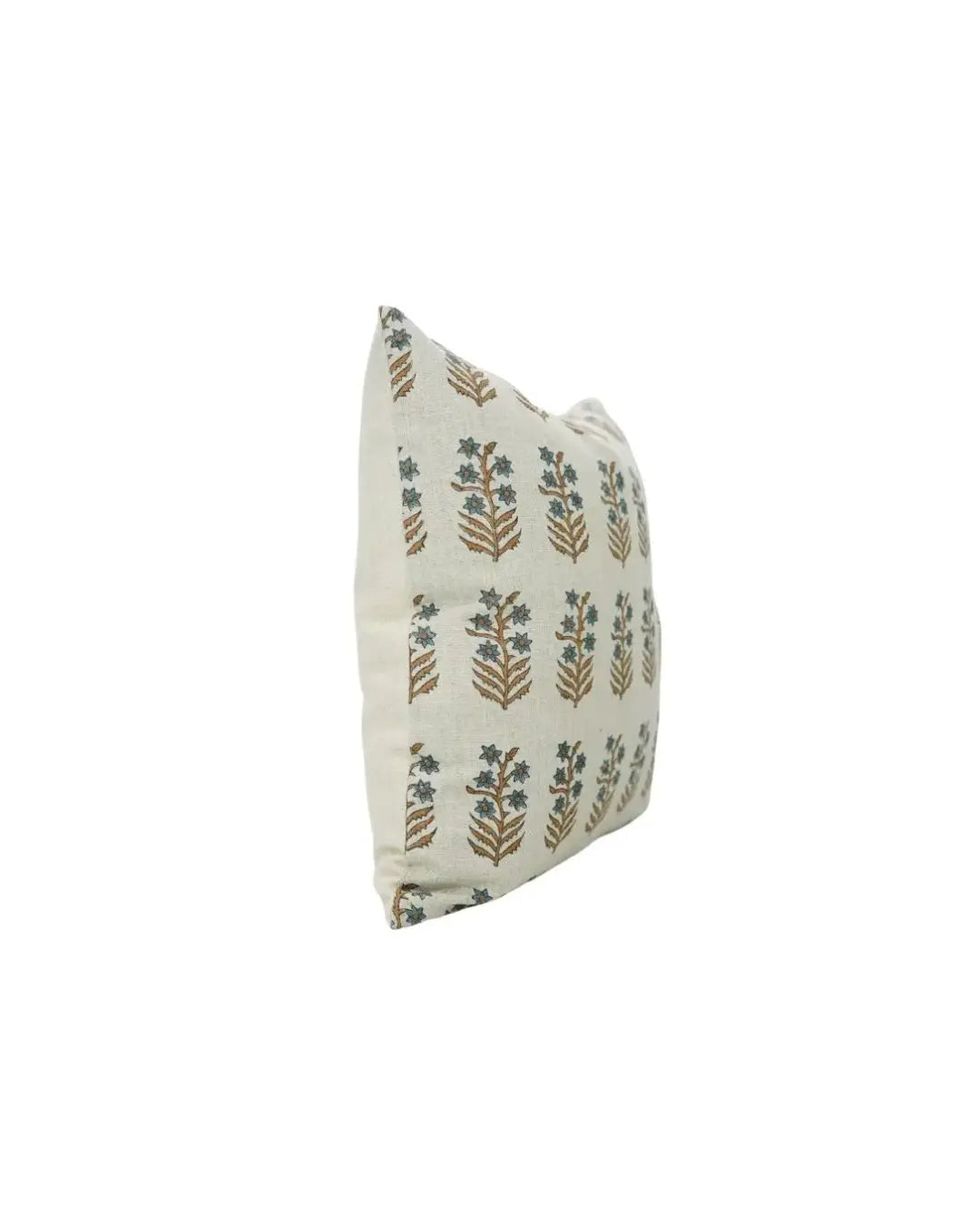 Artisan Hand Made Block Print Pure Linen Pillow Cover- Inderdhanush