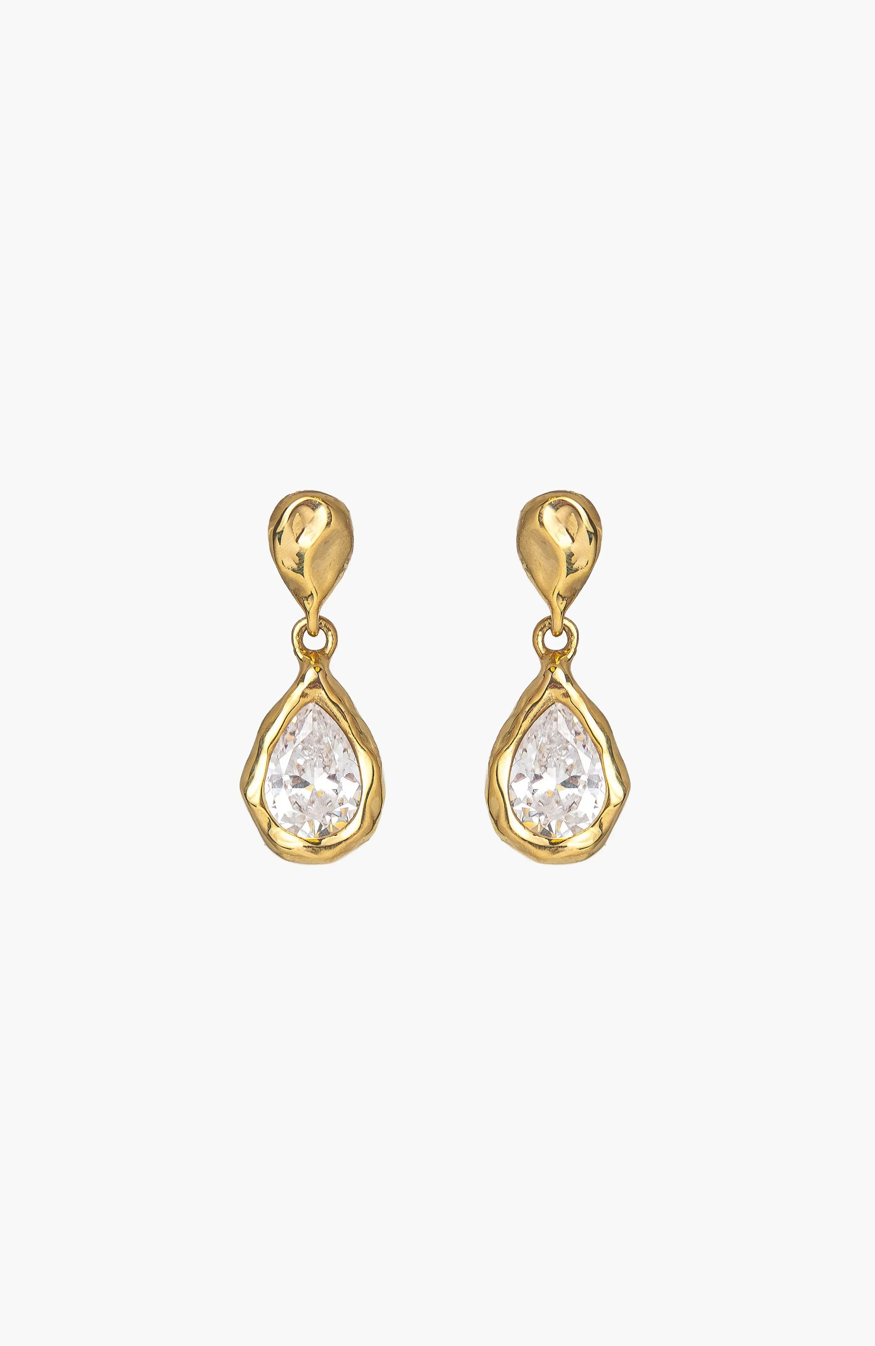 Solace Tear Dangle Earrings