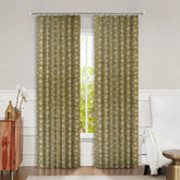 Traditional Block Print Thick Linen Pleated Window -aradhana