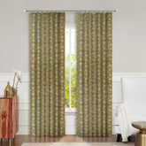 Traditional Block Print Thick Linen Pleated Window -aradhana