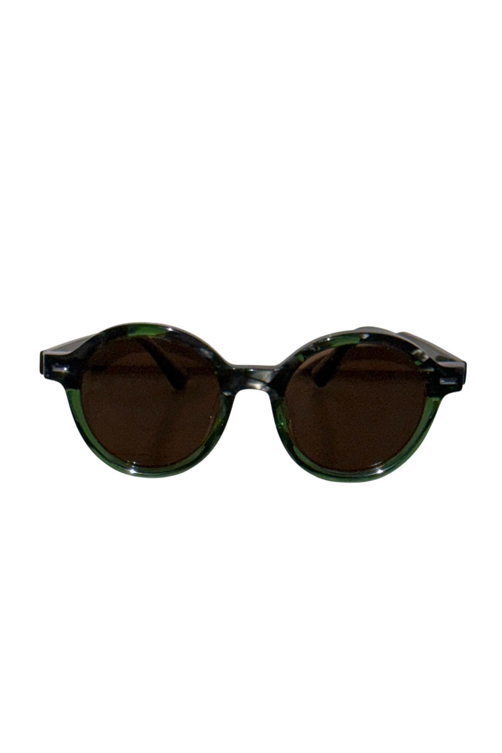 Emerald Round 48mm Sunglasses