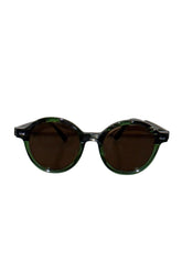 Emerald Round 48mm Sunglasses