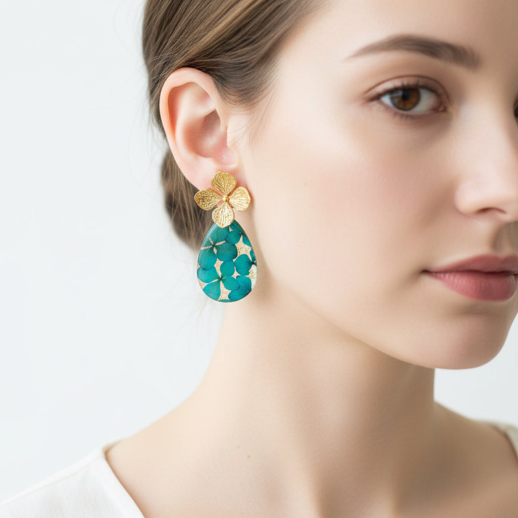 Golden Bloom Drops - L