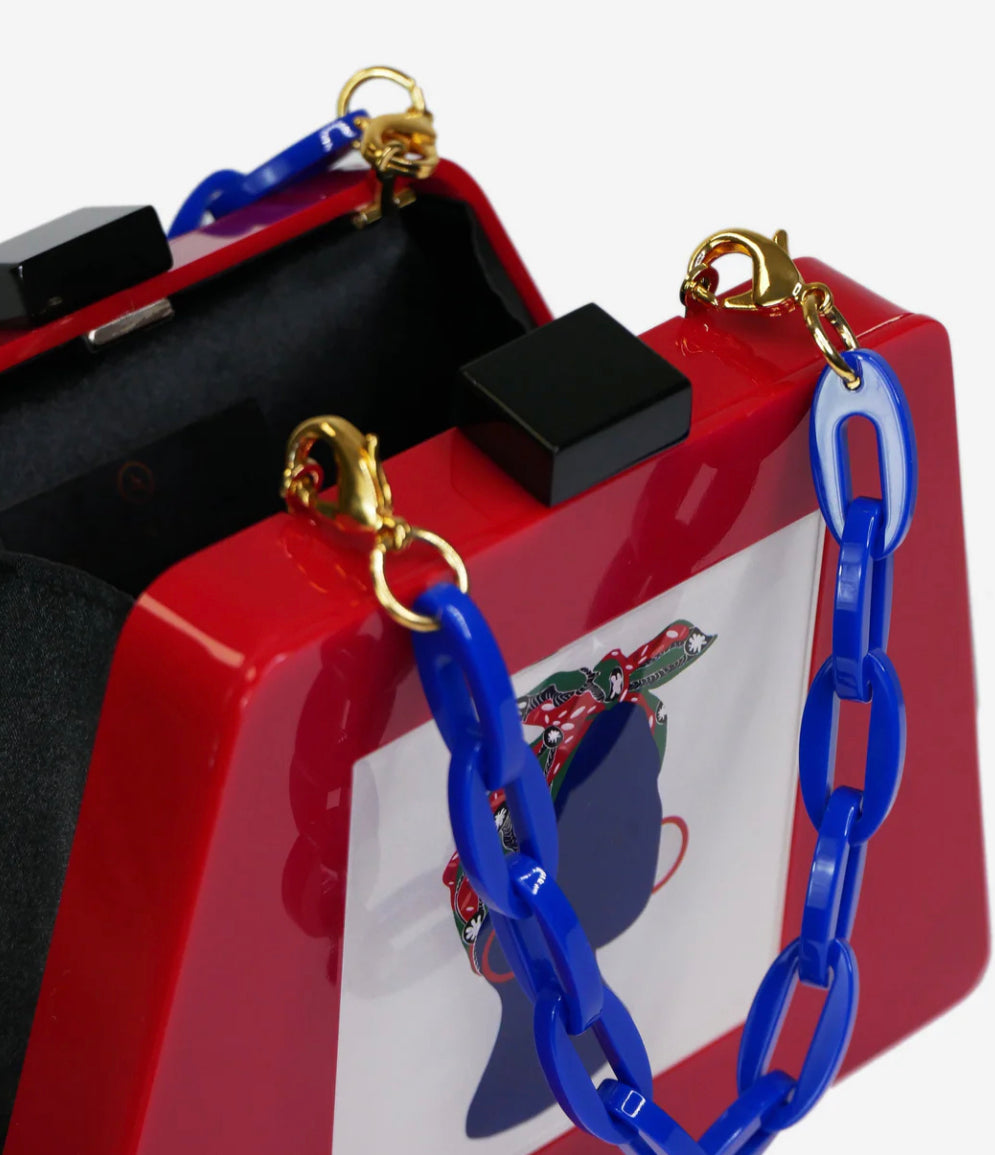 Babi Acrylic Cocktail Clutch