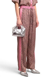 Paisley Motif Pant With Stripe