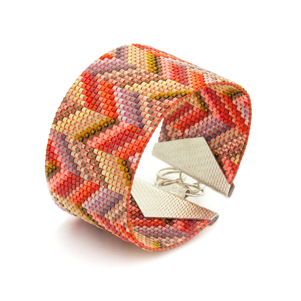 COLOR GEOMÉTRICO Miyuki Beaded Large Bracelet