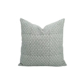 Floral Design Handmade Block Print Pure Linen Cushion Cover - Riva
