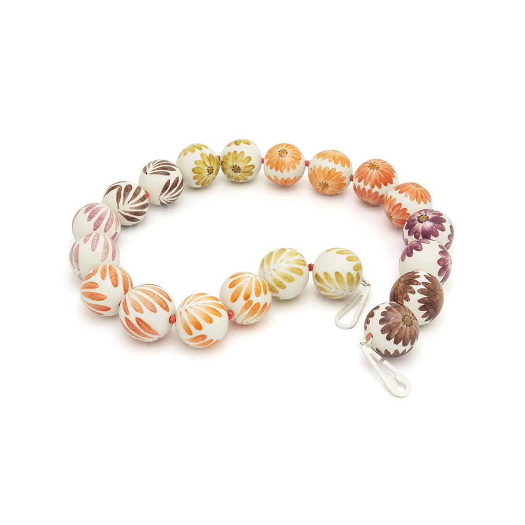 CARMEN Ceramic Spheres Short Necklace