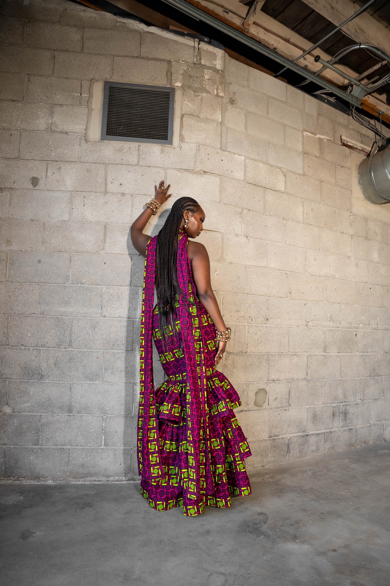 WUNMI Mermaid Maxi Infinity Dress