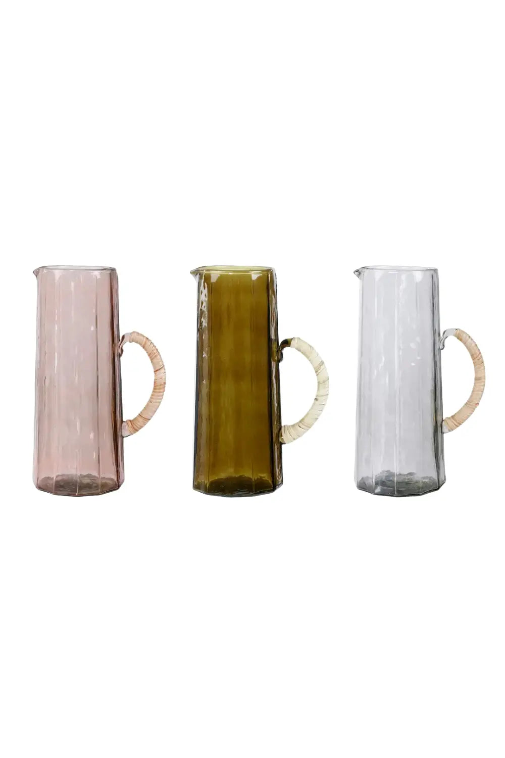 Hammered Water Pitcher, Natural -6.25 X 9.5 Inches