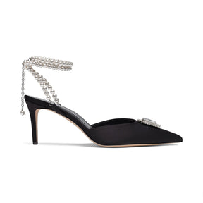 The Dame 75 Pearl Stiletto Heel