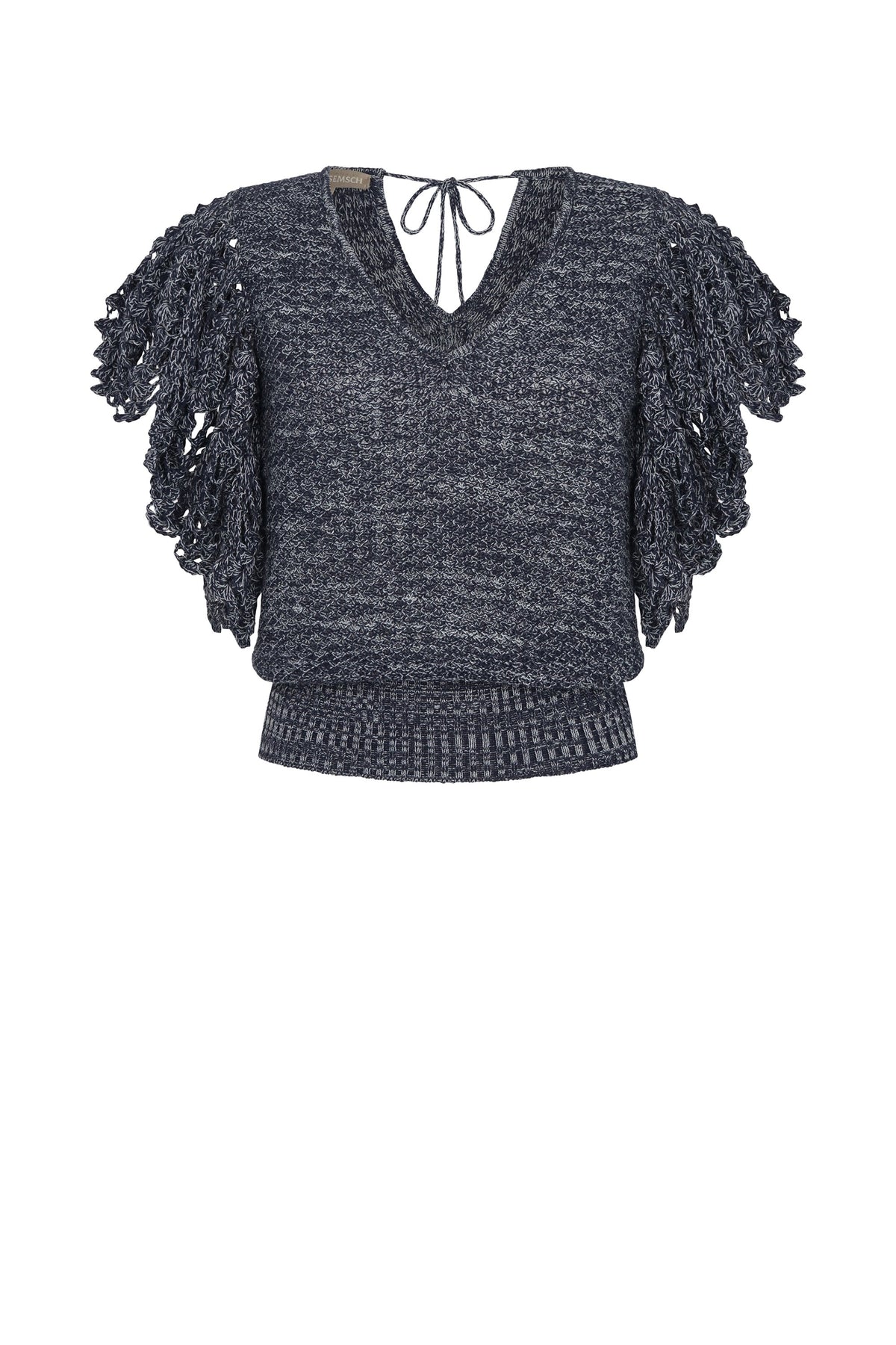 Alejandra Vest | Navy Melange