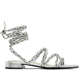 TRIANNA SILVER SANDALS