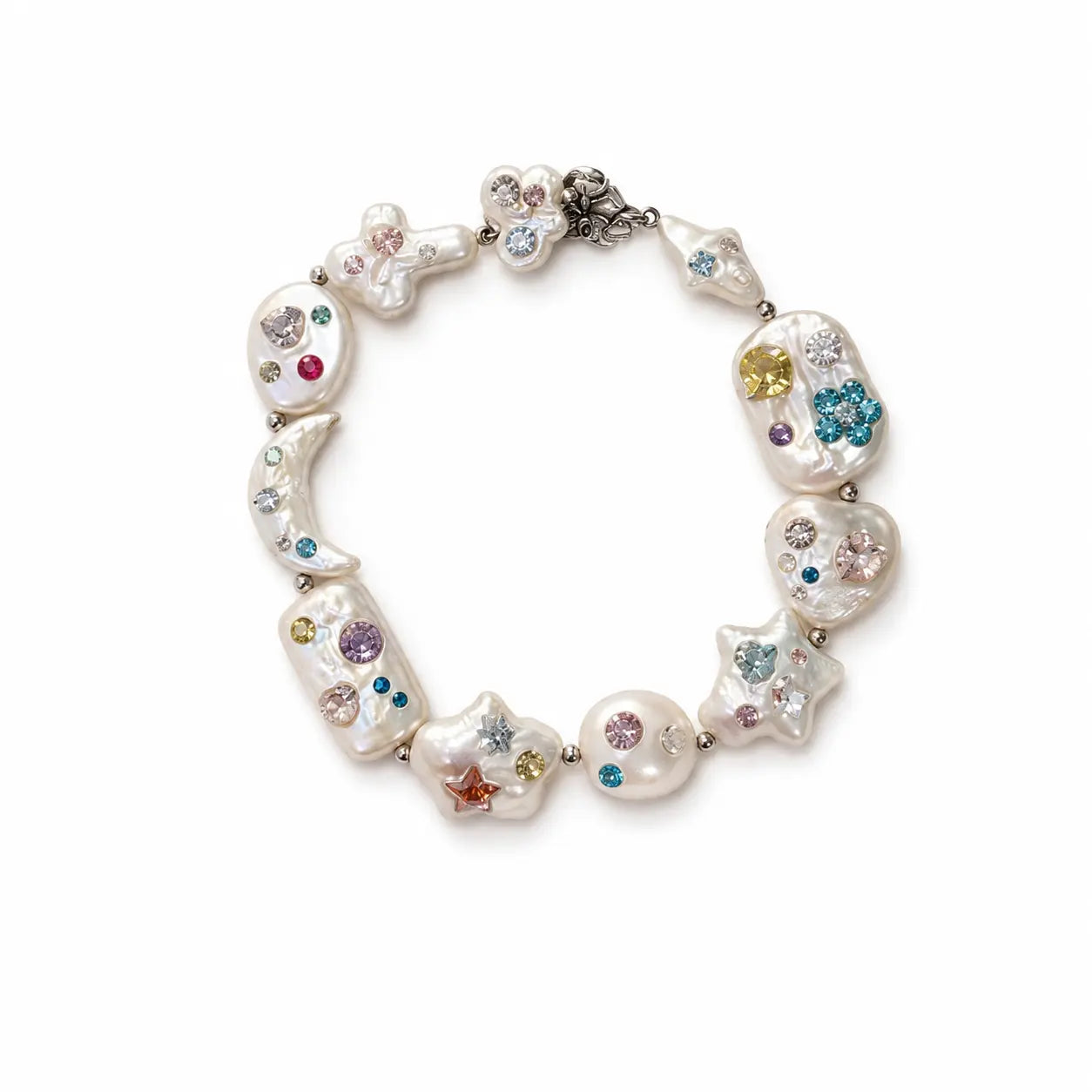 Celestial Garden Pearl Bracelet