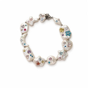 Celestial Garden Pearl Bracelet
