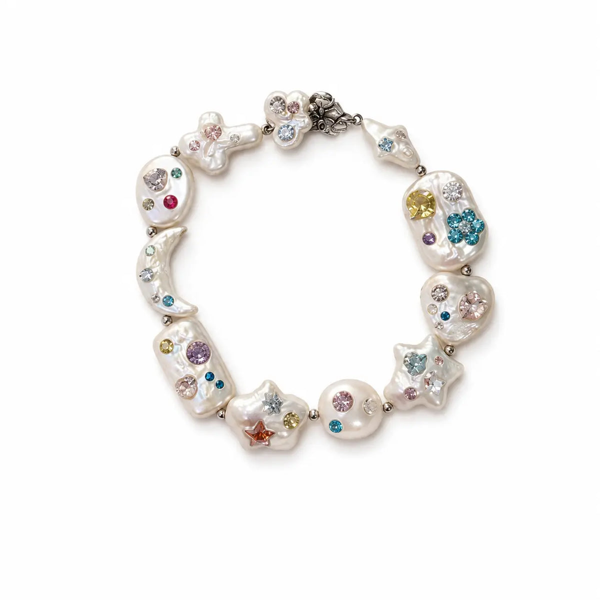 Celestial Garden Pearl Bracelet