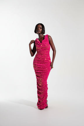 Jess Sequin Maxi Dress
