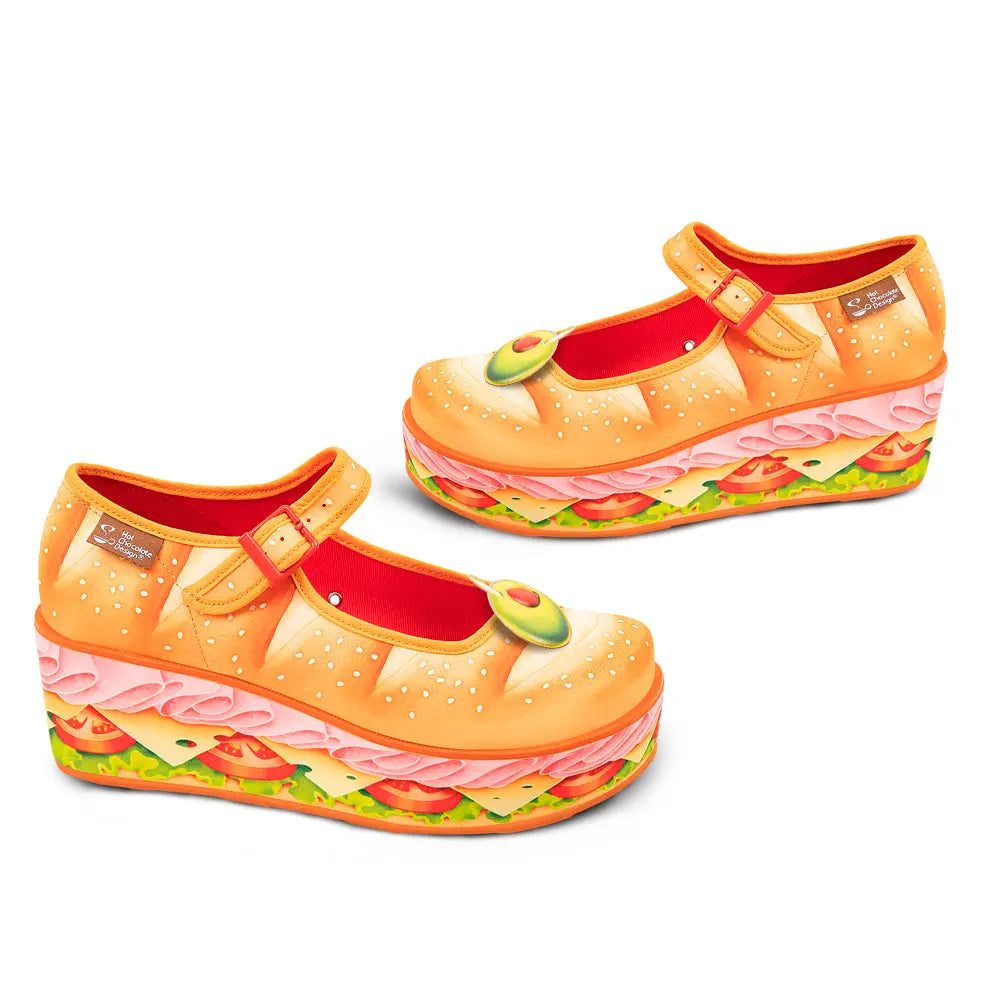 Footlong Women's Mary Jane Platforms