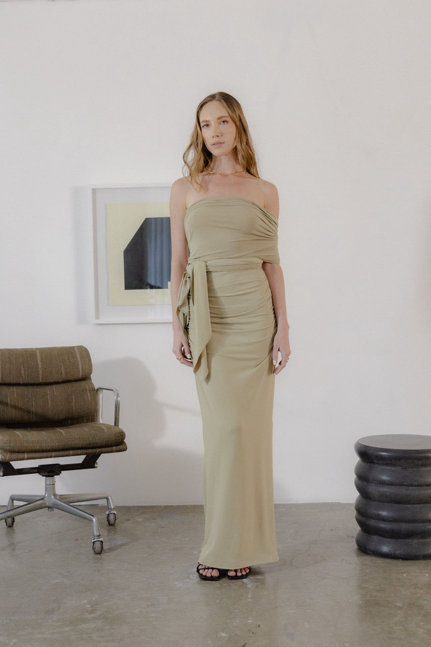Gina Dress - Pale Green