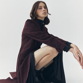 EVANGELINE TURTLENECK MAXI DRESS