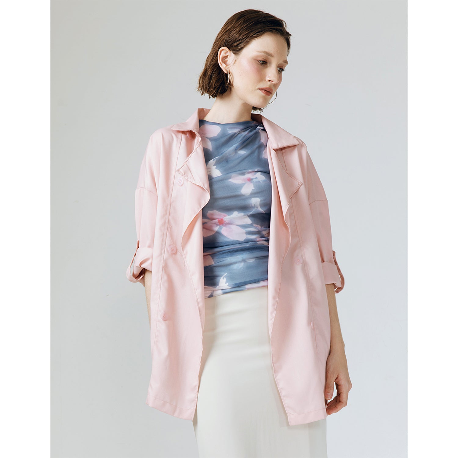 CARA  CONVERTIBLE SLEVEE BUTTON OUTERWEAR