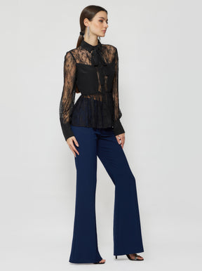 Jessica Flare Crepe Pant