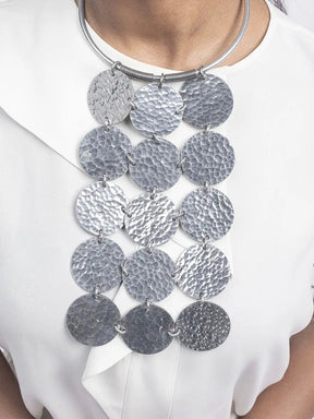Faridah Aluminium Statement Neckpiece