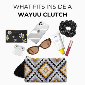 Turka Wayuu Clutch (Grey)