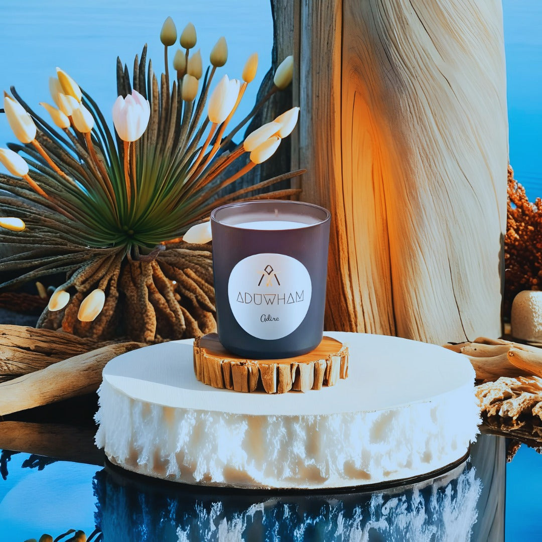 Adire Candle – A Journey of Elegance, Relaxation, and Sustainability