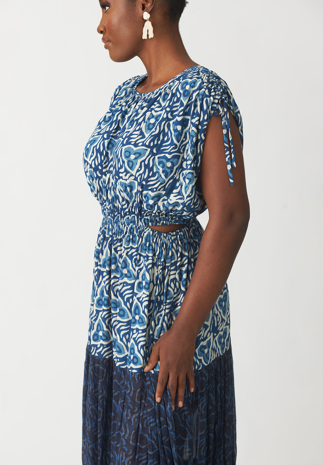 Ifuru cut-out maxi dress