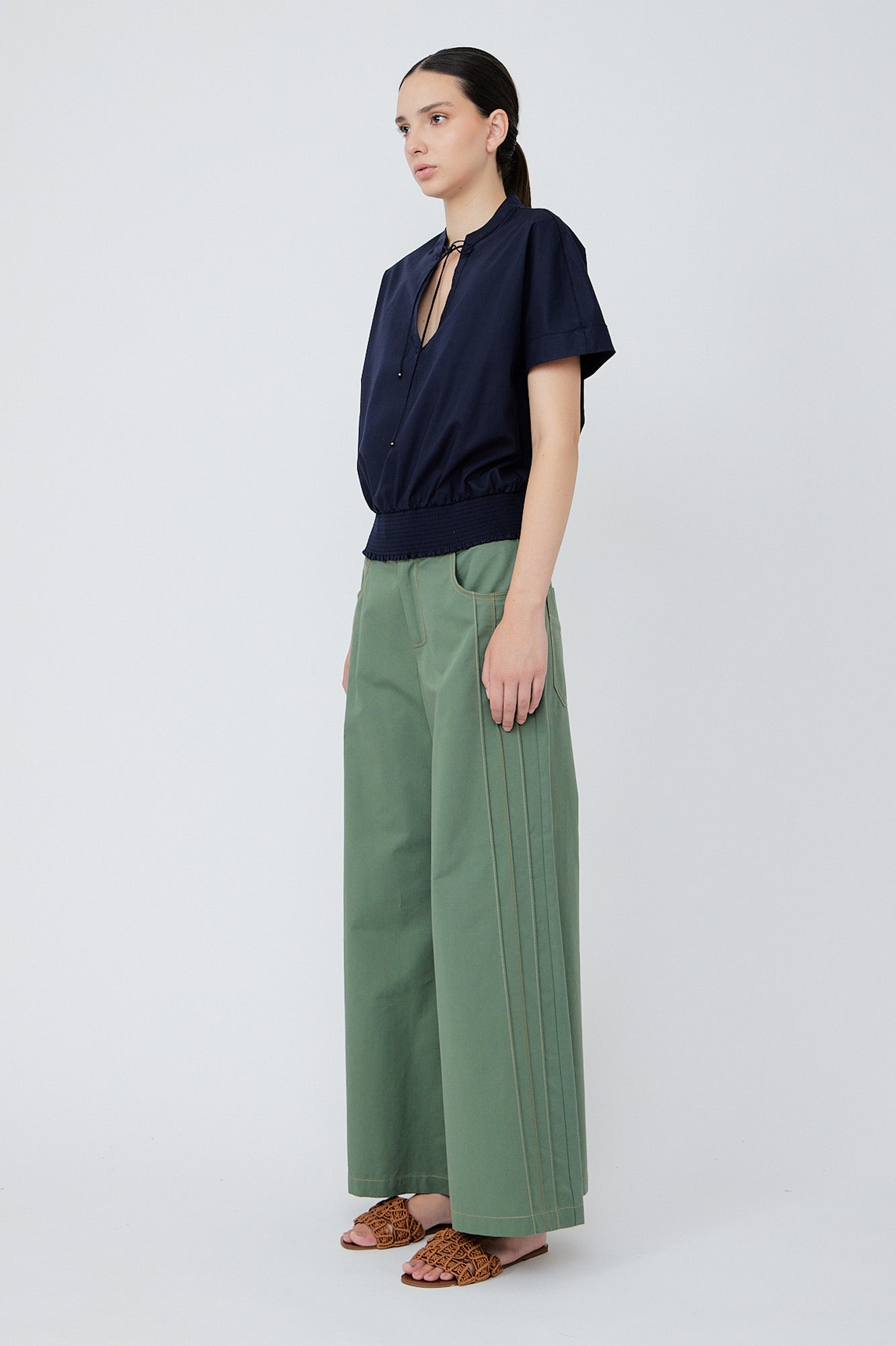 Valentina Blouse | Navy