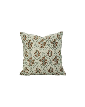 Artisan Hand Made Block Printed Pure Linen Pillow Cover - Vishal Pushp