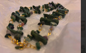 Sicilia Ceramic & Semi-precious Choker