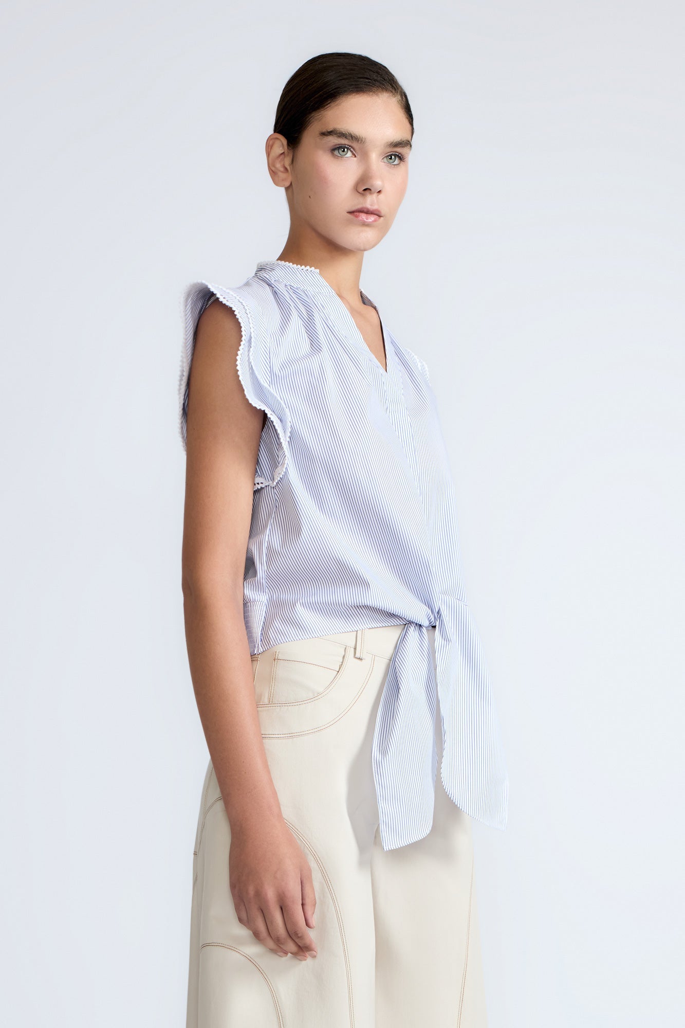 Oriana blouse | Light Blue