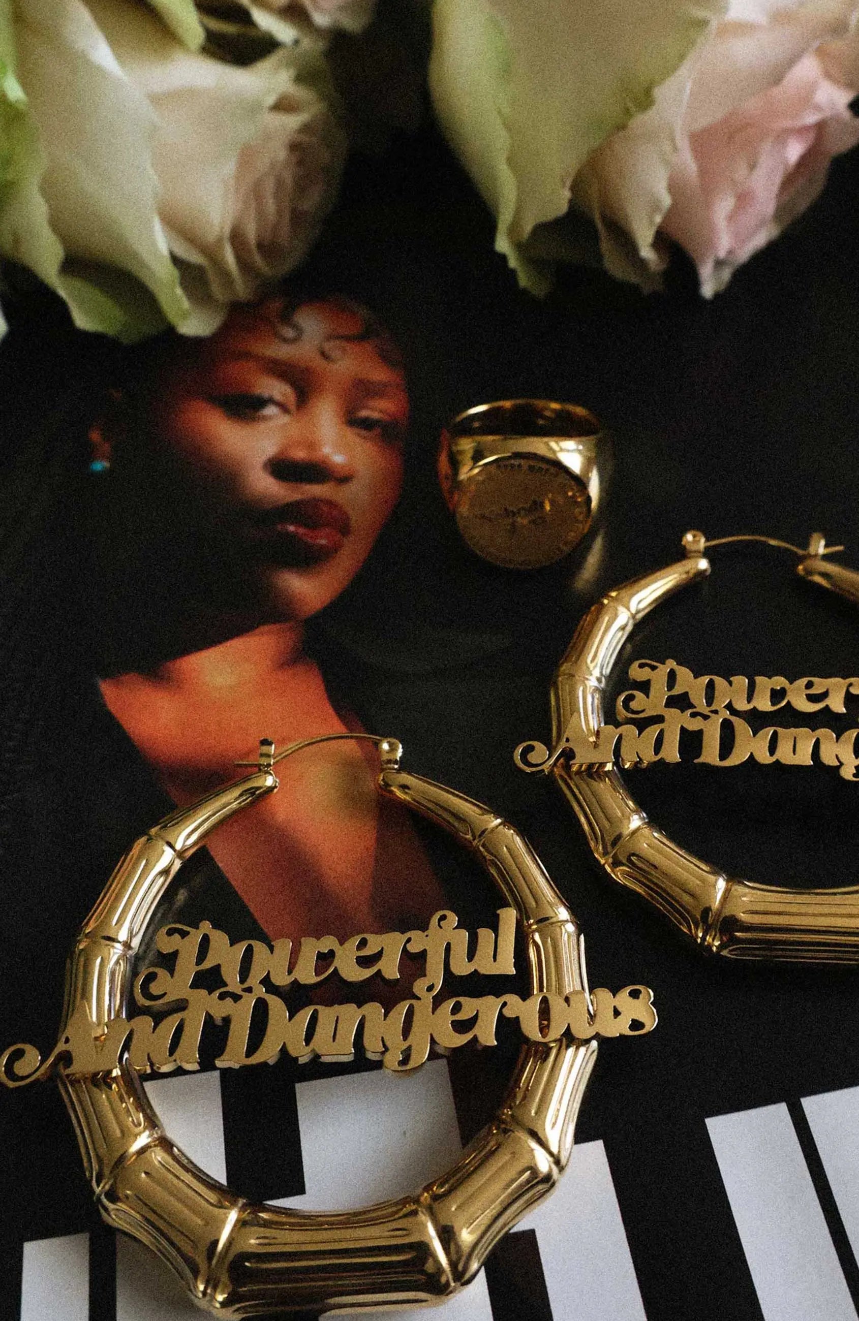 Powerful And Dangerous Door Knocker Earrings