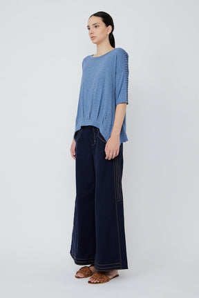 Vada Top | Blue