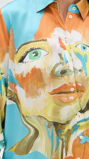 Kesi Maxi Shirt Dress