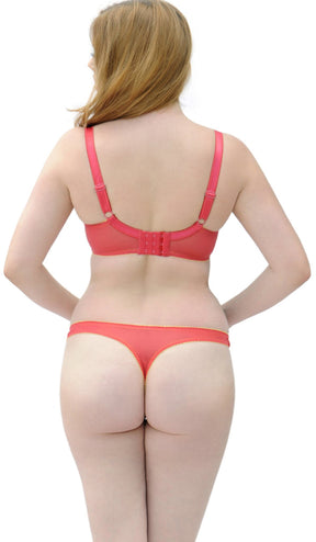 Curvy Kate Madagascar Thong Poppy Print